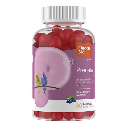 Zahler Chapter Six Prenatal Gummies, 60 Gummies