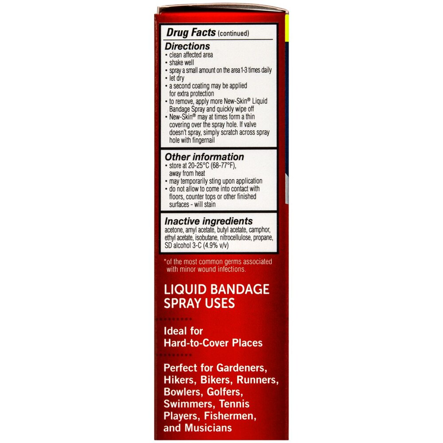 New-Skin Liquid Bandage Spray All-In-One Protection, 1 fL oz