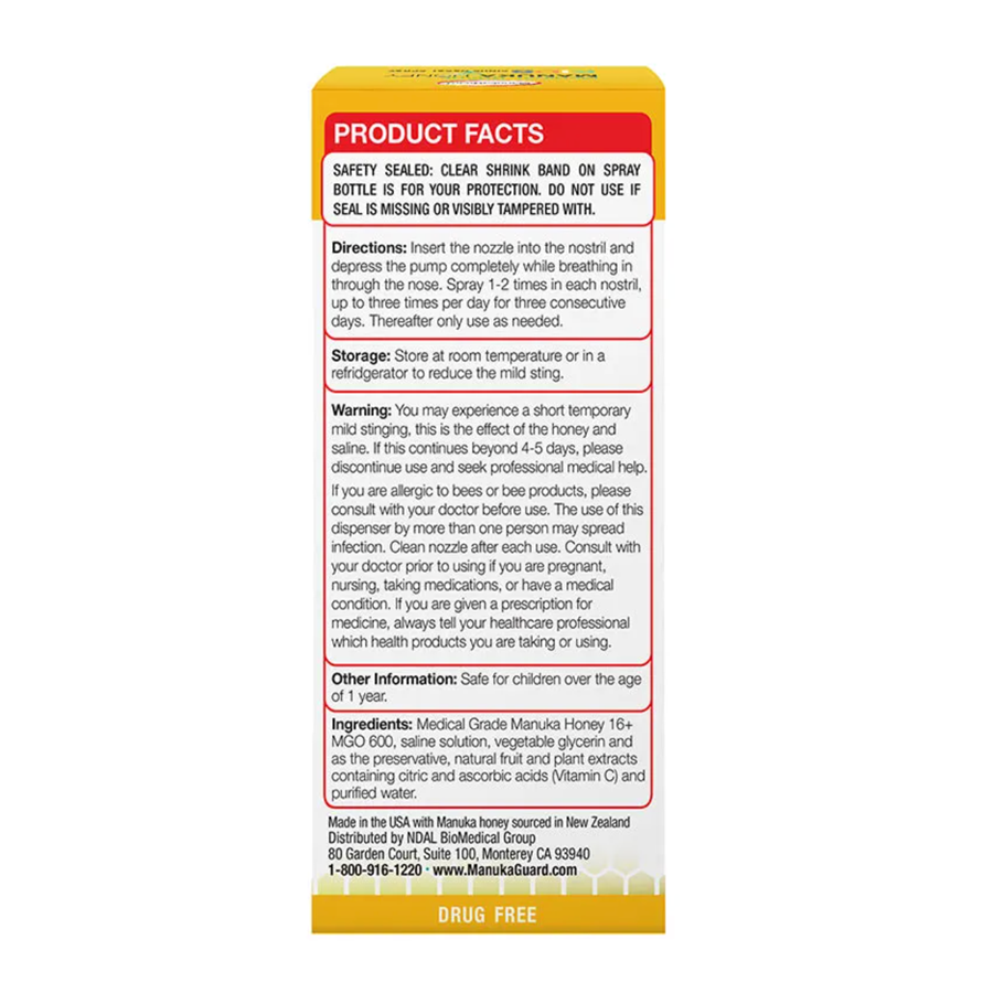 Manukaguard Kids Sinus Nasal Spray 0.51 fl. oz.