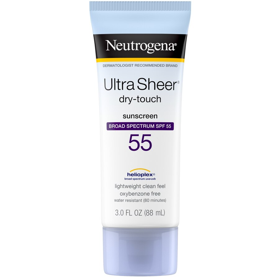 Neutrogena Ultra Sheer Dry Touch Sunscreen Lotion, SPF 55, 3oz