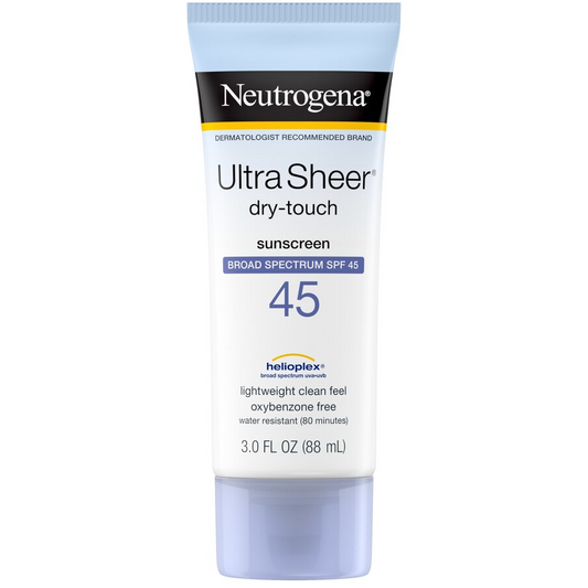 Neutrogena Ultra Sheer Dry-Touch Sunscreen SPF 45, 3 Fl Oz