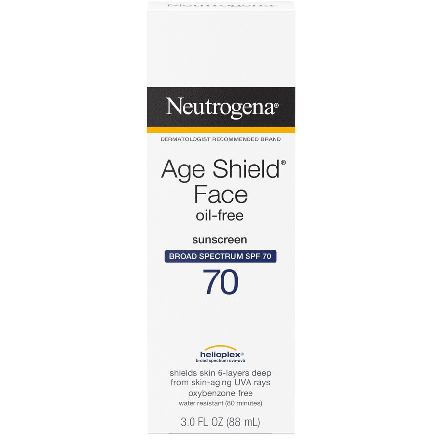 Neutrogena Age Shield Face Lotion Sunscreen Broad Spectrum SPF 70 - 3oz