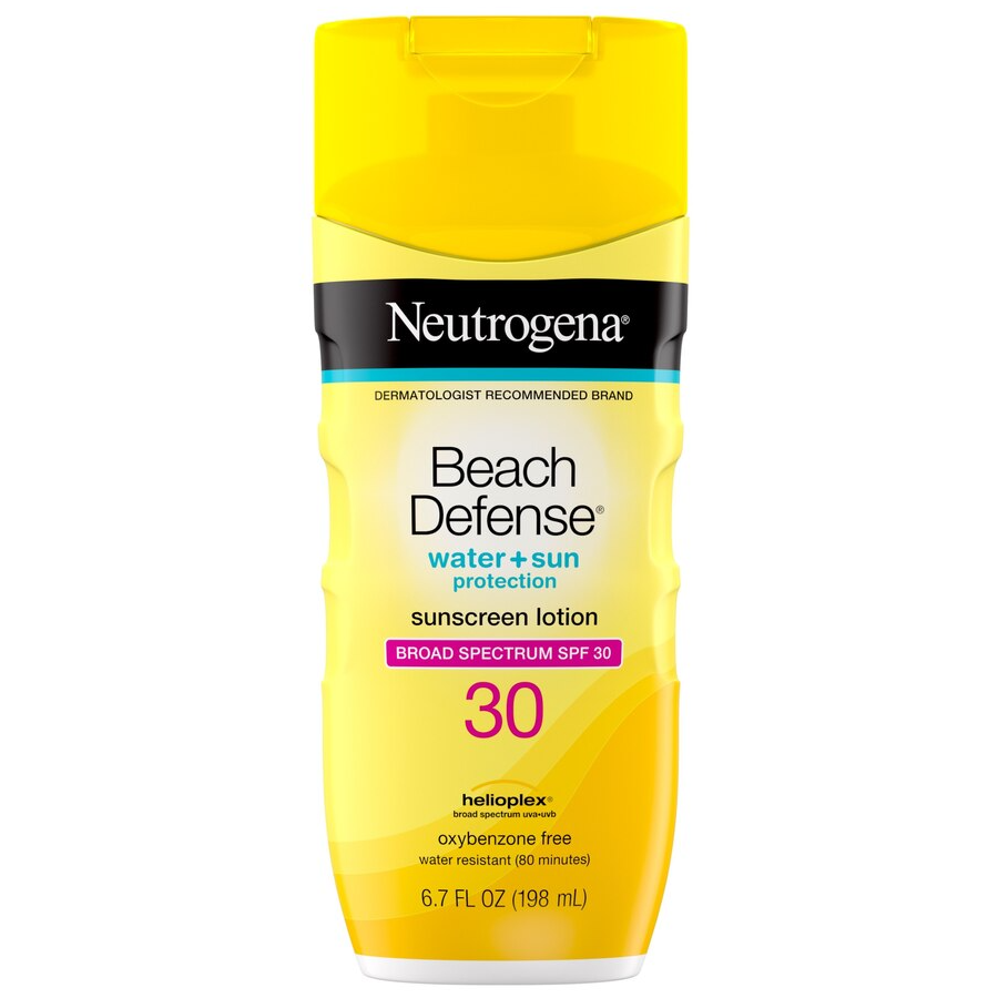 Neutrogena Beach Defense Sunscreen Lotion, SPF 30 - 6.7 oz