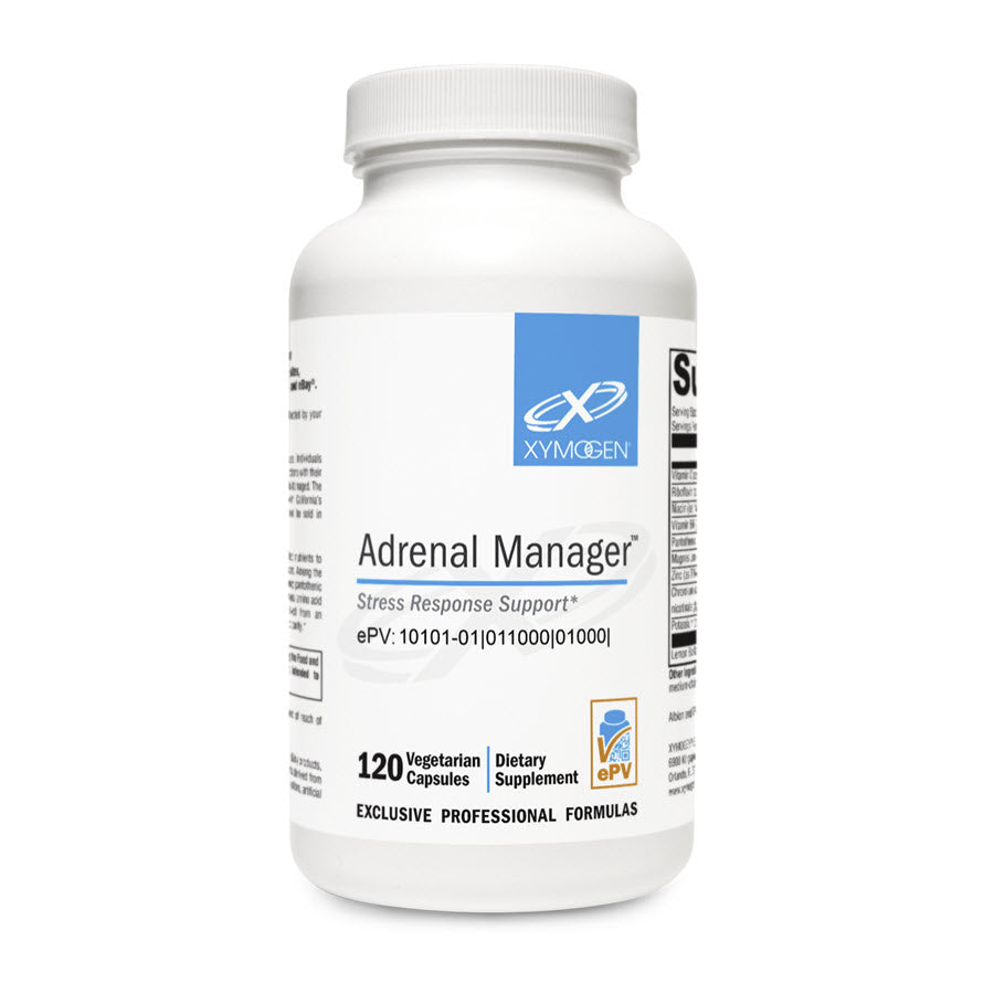 Xymogen Adrenal Manager, 120 Capsules