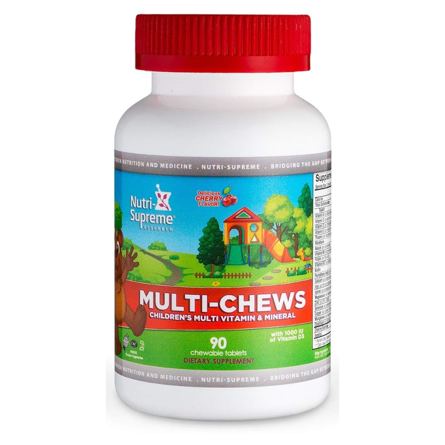 Nutri-Supreme Research Multi Chews, Cherry Flavor - 90 Chews