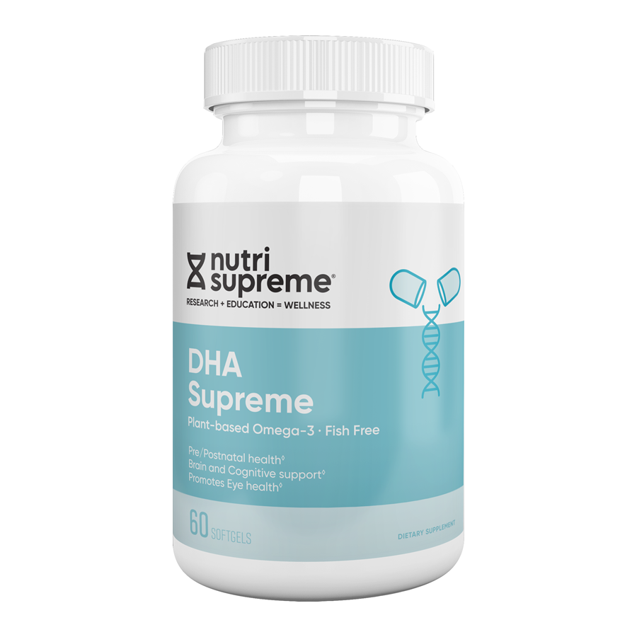 Nutri-Supreme Research DHA Supreme - Plant Based Omega-3, 60 Softgels