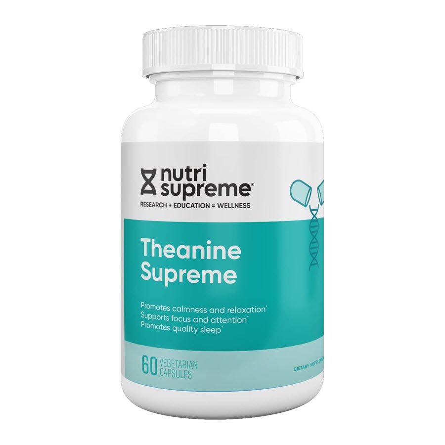 Nutri-Supreme Research Theanine Supreme, 60 Capsules