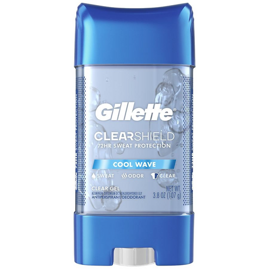 Gillette Cool Wave Clear Gel Antiperspirant & Deodorant 3.8oz