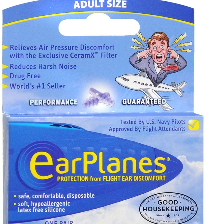 Earplanes AEP Earplugs - 1 pair