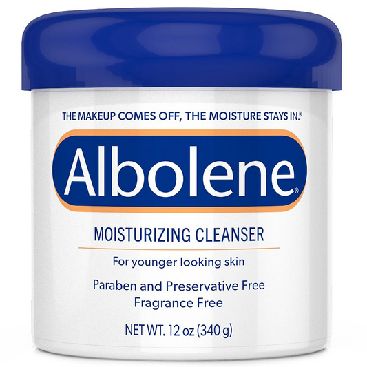 Albolene Moisturizing Cleanser, Unscented, 12 oz