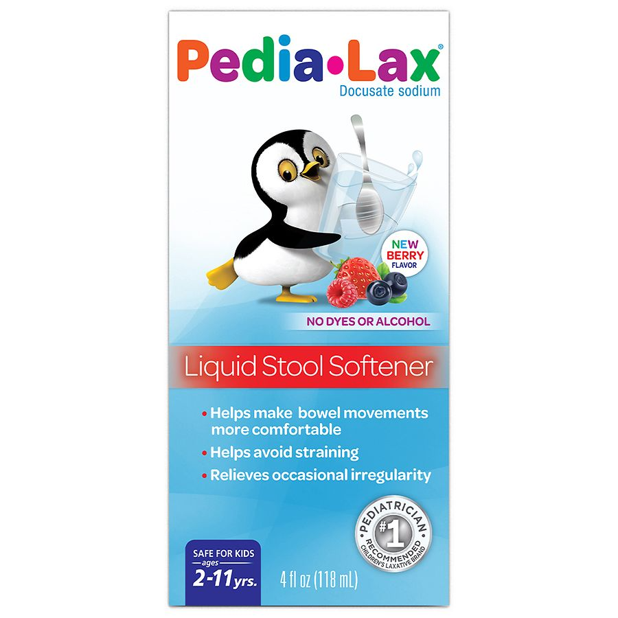 Pedia-lax Liquid Stool Softener, 4oz