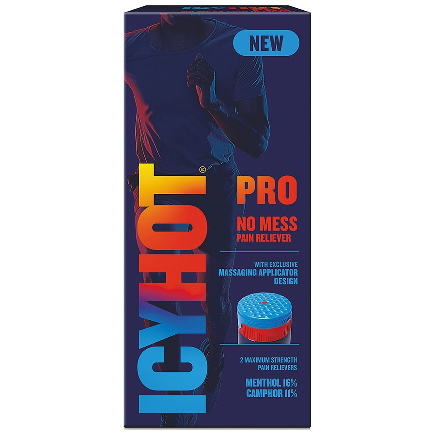 Icy Hot Pro No Mess with Massaging Applicator - 3oz