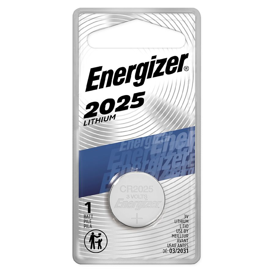 Energizer CR 2025 3V Lithium Coin Cell Battery ECR2025BP