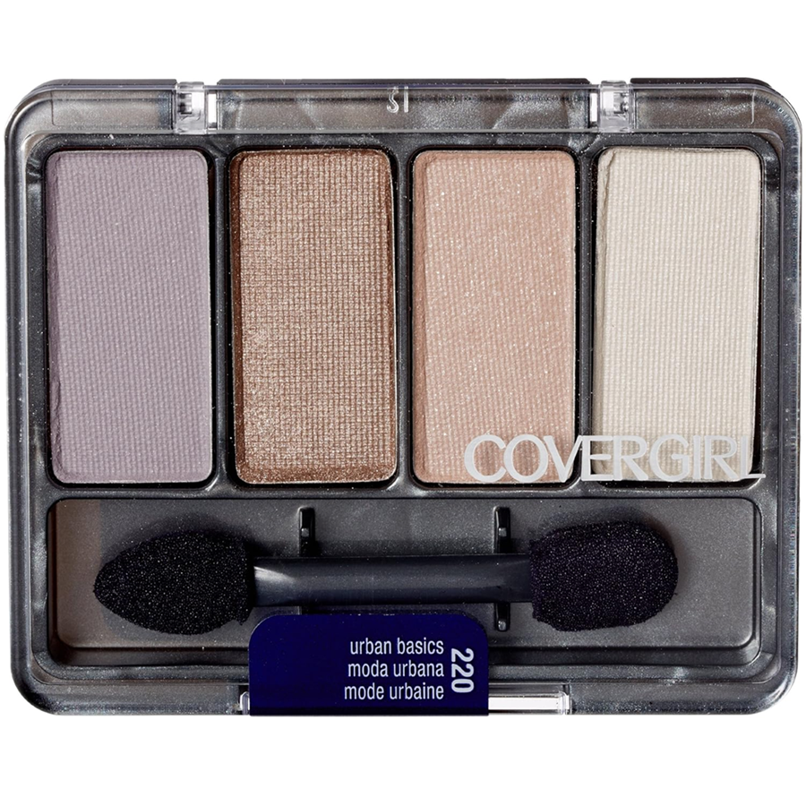 Covergirl Eye Enhancers Mix-and-Match-Quad Shadow 220, Urban Basics