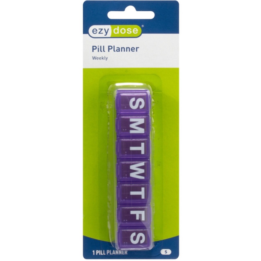 Ezy Dose Weekly Pill Planner, Small 67004