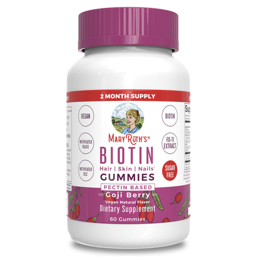 MaryRuth's Biotin Gummies 60 count