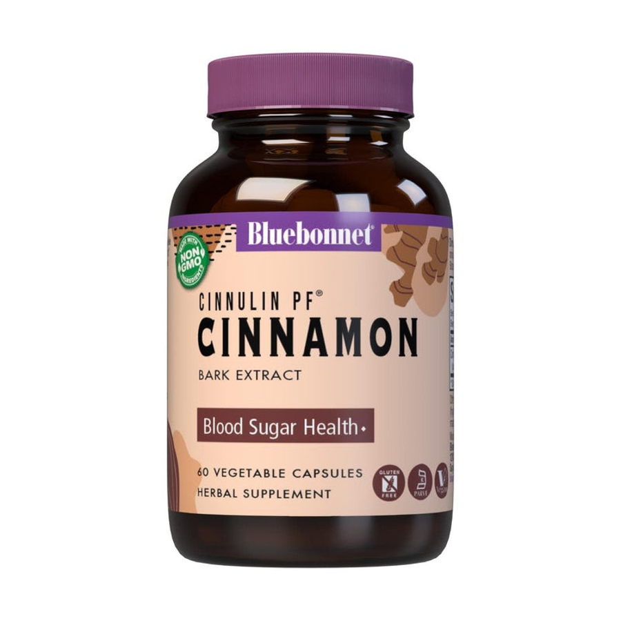 Bluebonnet Cinnulin PF Cinnamon Extract - 60 Veg Caps