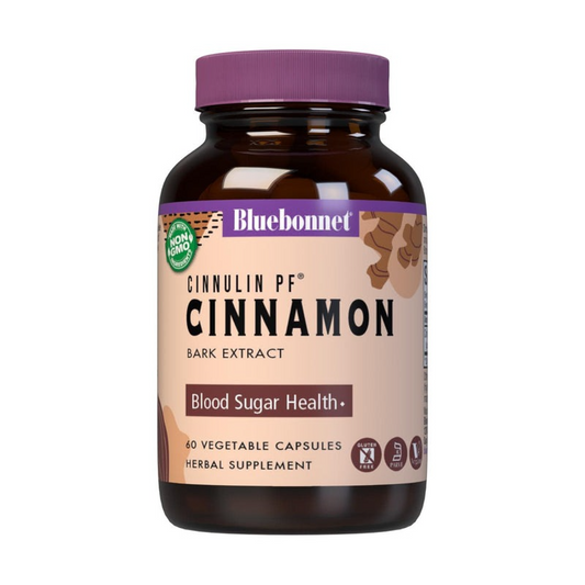 Bluebonnet Cinnulin PF Cinnamon Extract - 60 Veg Caps