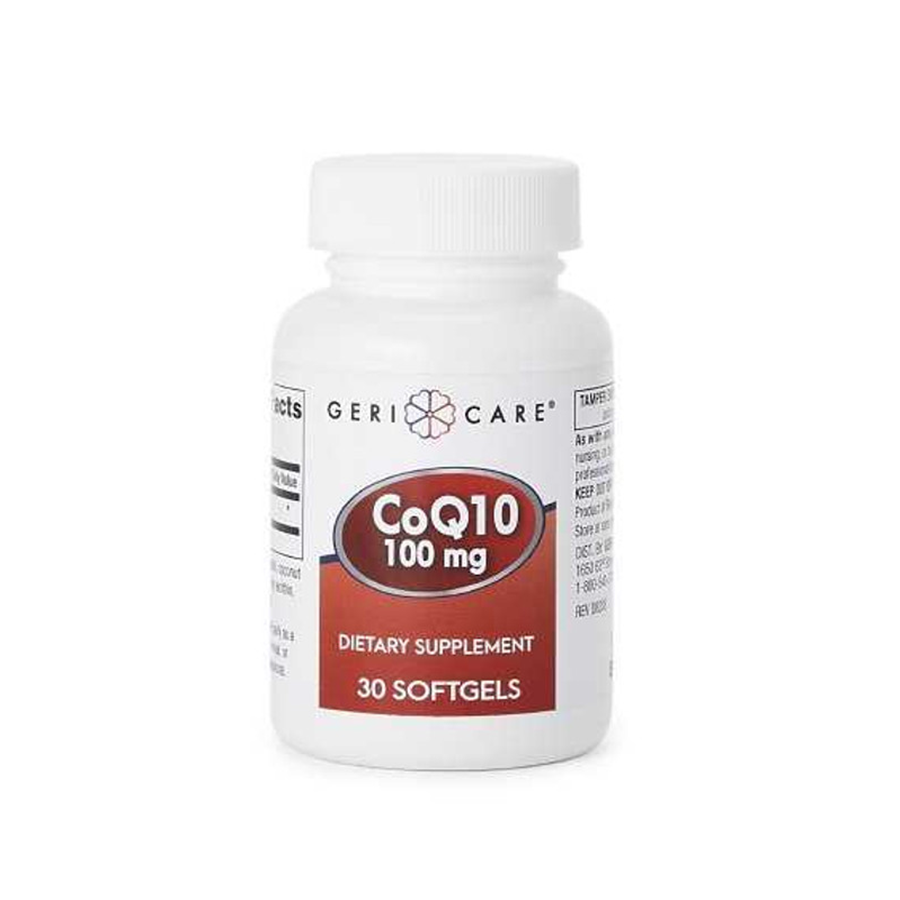 GeriCare Co Q10 100 mg Supplement, 30 Softgels