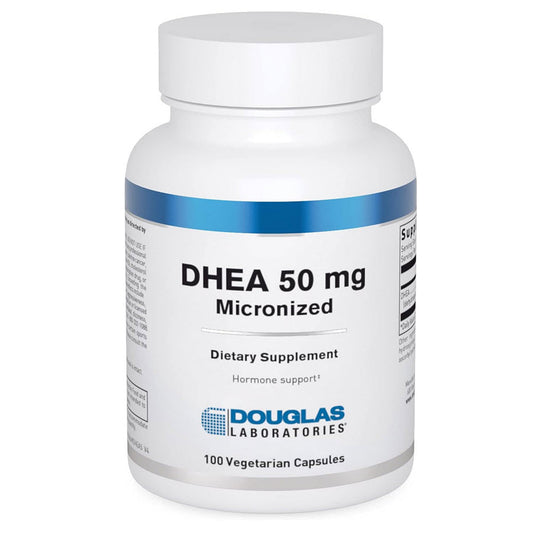 Douglas Labs DHEA 50 mg Micronized, 100 capsules