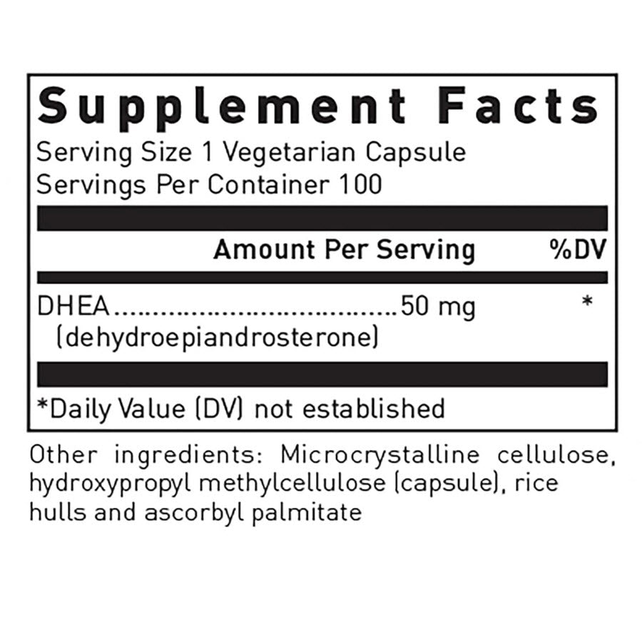 Douglas Labs DHEA 50 mg Micronized, 100 capsules