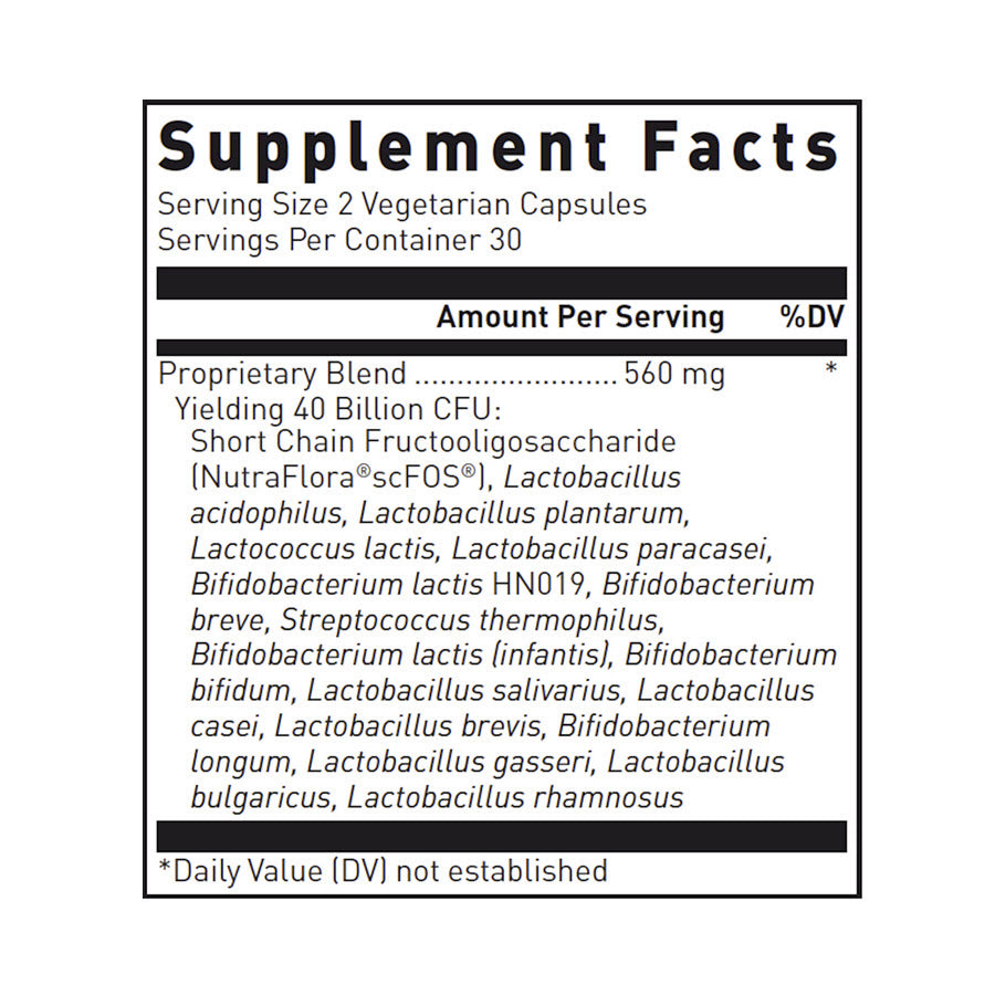 Douglas Labs Multi Probiotic 40 billion, 60 capsules