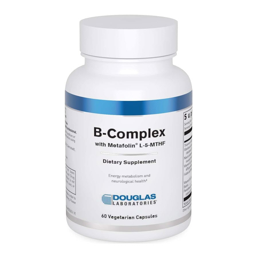 Douglas Labs B-Complex with Metafolin L-5-MTHF, 60 Caps