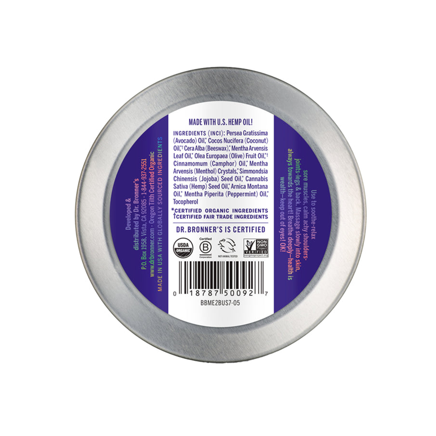 Dr. Bronner's Arnica-Menthol Magic Balm 2oz