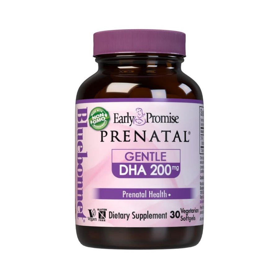 Bluebonnet Early Promise Prenatal Gentle DHA 200mg - 30 Veg Softgels