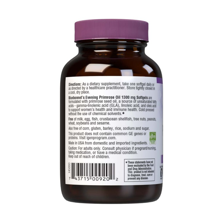 Bluebonnet Evening Primrose Oil 1300Mg 30 Gels