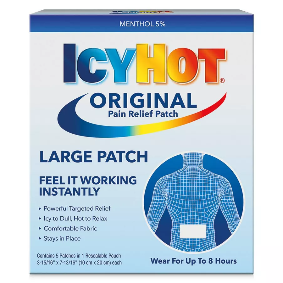 Icy Hot Medicated Patch Back - 5ct