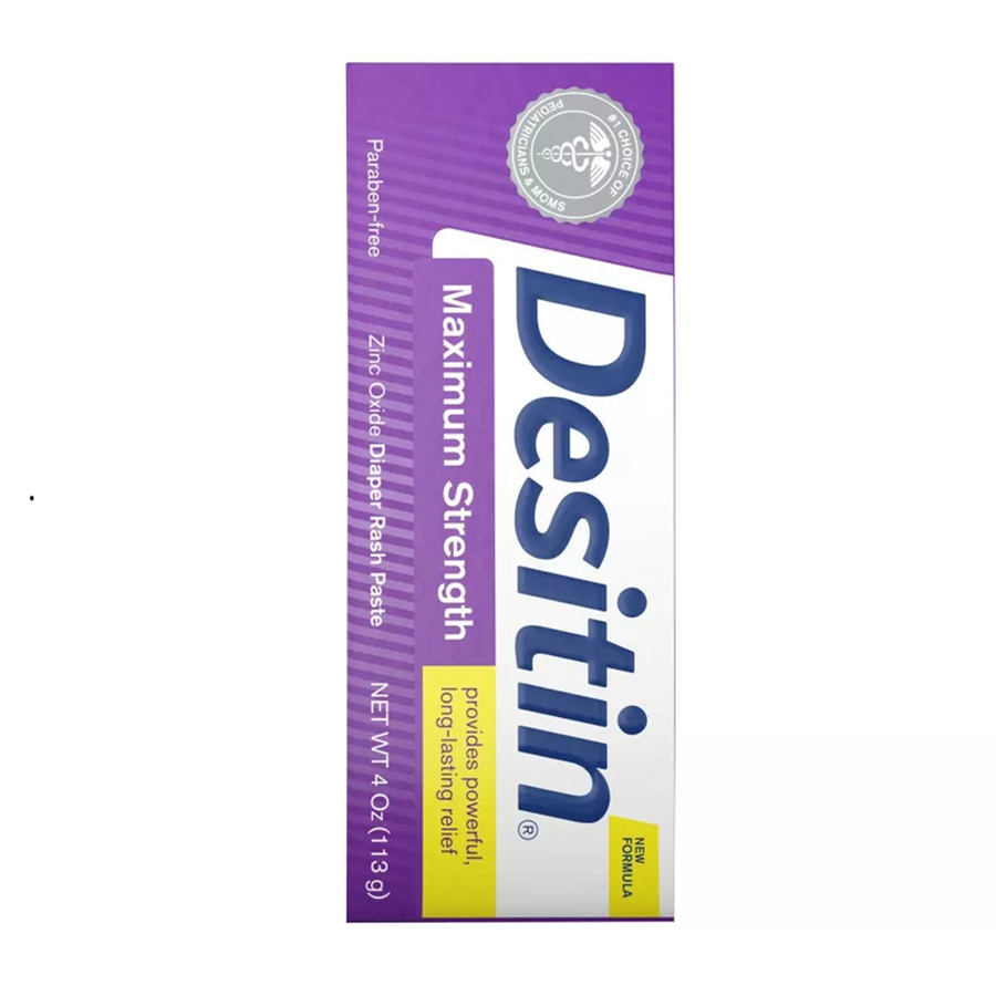 Desitin Maximum Strength Baby Diaper Rash Cream with Zinc Oxide - 4oz