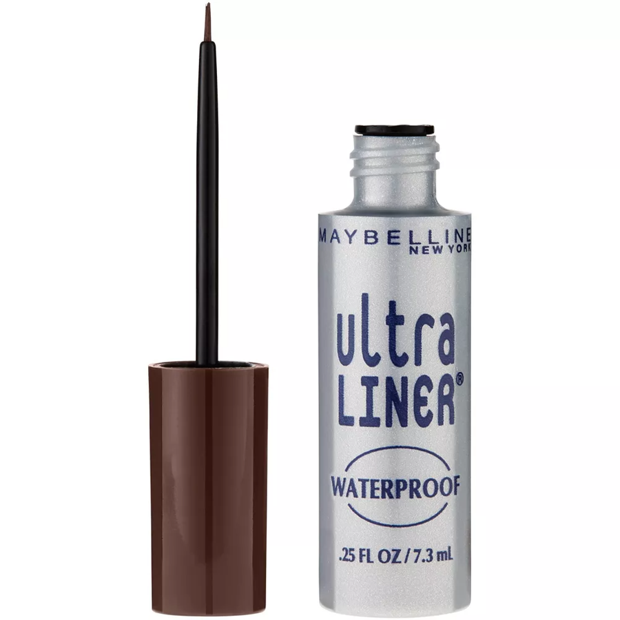 Maybelline Ultra Liner Waterproof Liquid Eyeliner, Dark Brown 302