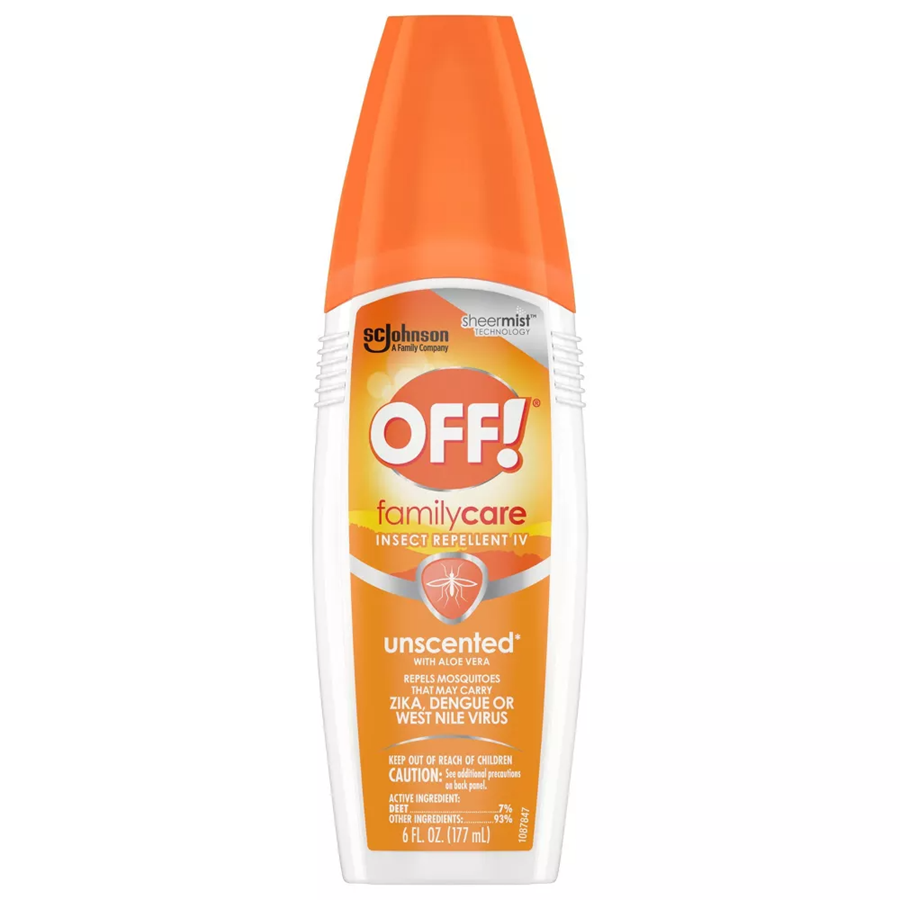 OFF! FamilyCare Mosquito Repellent Unscented - 6oz