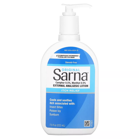 Sarna External Analgesic Lotion, Original, 7.5 fl oz (222 ml)