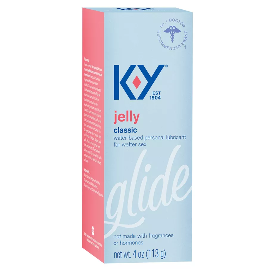 K-Y Jelly Water-Based Personal Lube, 4oz