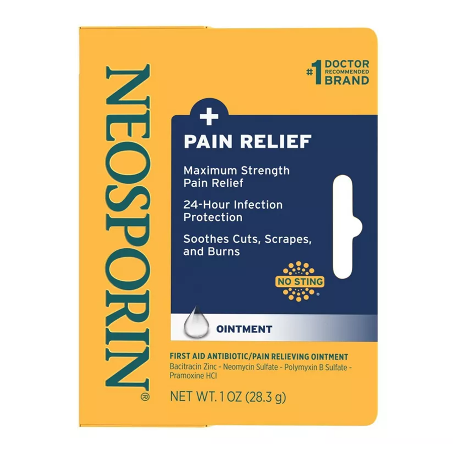 Neosporin Plus Maximum Strength Antibiotic Pain Relief Ointment - 1oz