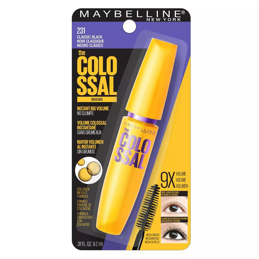 Maybelline Volum' Express The Colossal Mascara, Very Black