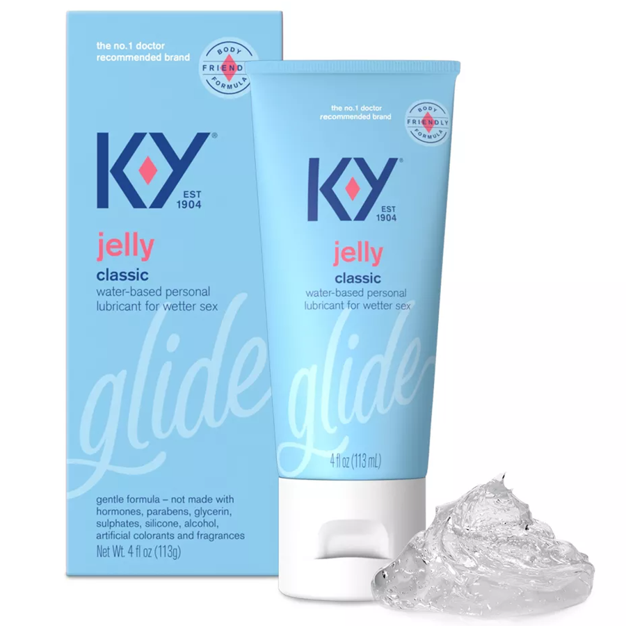 K-Y Jelly Water-Based Personal Lube, 4oz