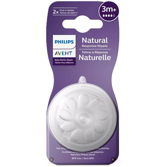 Philips Avent Natural Response Baby Bottle Nipple - Medium Flow