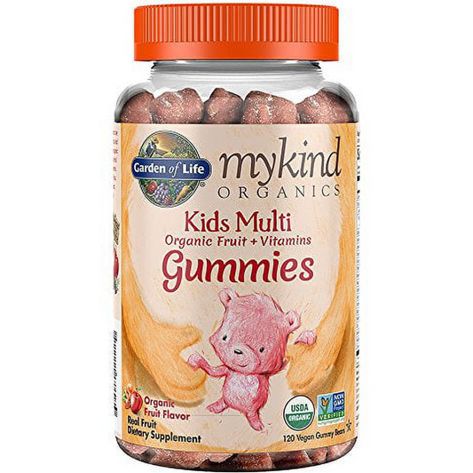 Garden of Life Organics Kids Multi Fruit Gummies, 120ct