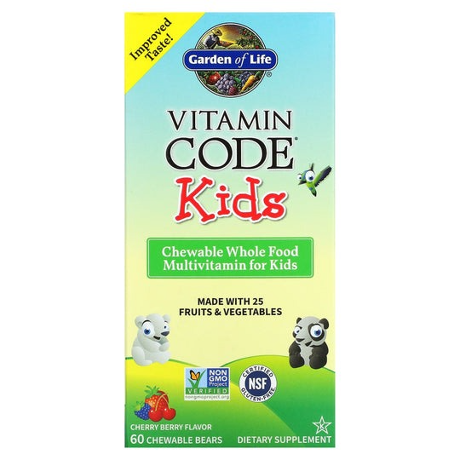 Garden of Life Vitamin Code - Kids, 60 Chewables