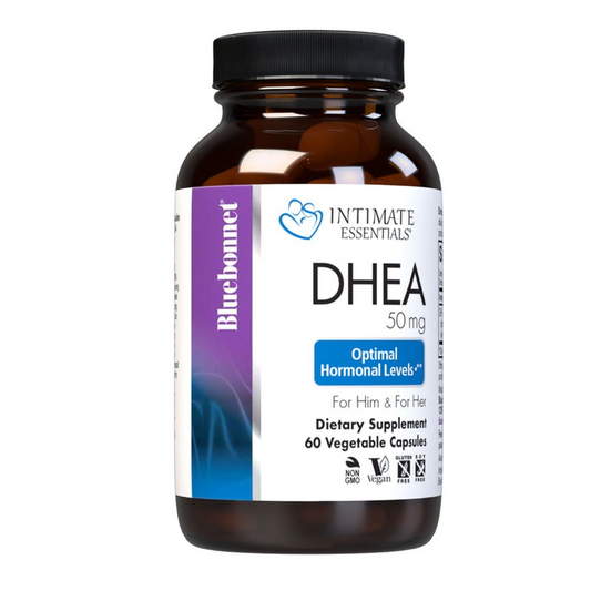 Bluebonnet Intimate Essentials DHEA 50 mg, 60 VegCap