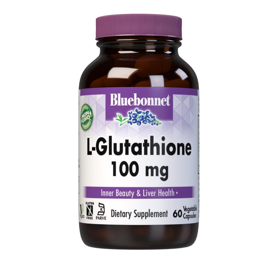 Bluebonnet L-Glutathione 100mg - 60 VegCaps