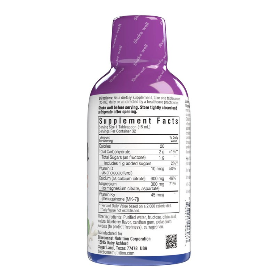 Bluebonnet Liquid Bone Support, Blueberry - 16 fl oz