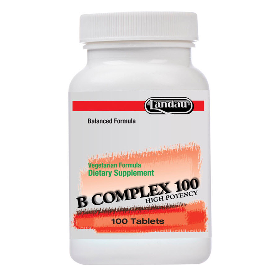 Landau B Complex 100 Mg High Potency - 100 Tablets