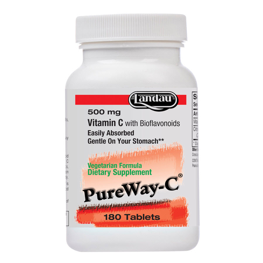 Landau PureWay-C 500 Mg Vitamin C with Bioflavonoids, 180 Tablets