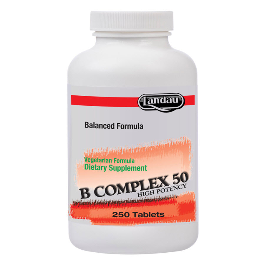 Landau B Complex High Potency 50 Mg, 250 Tablets