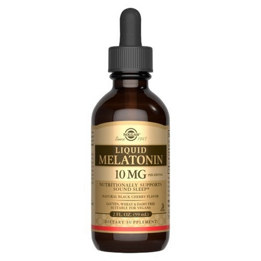 Solgar Melatonin 10 mg Black Cherry, 2 Oz