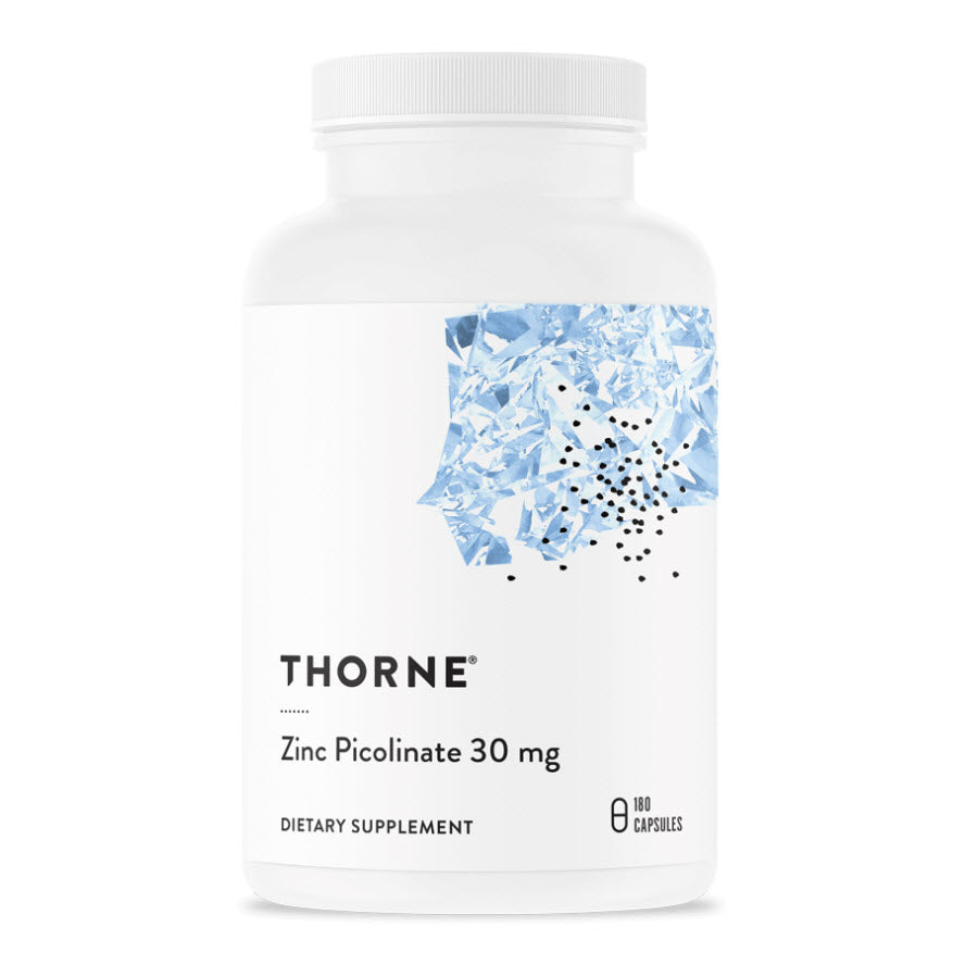 Thorne Zinc Picolinate 30 mg 180 capsules